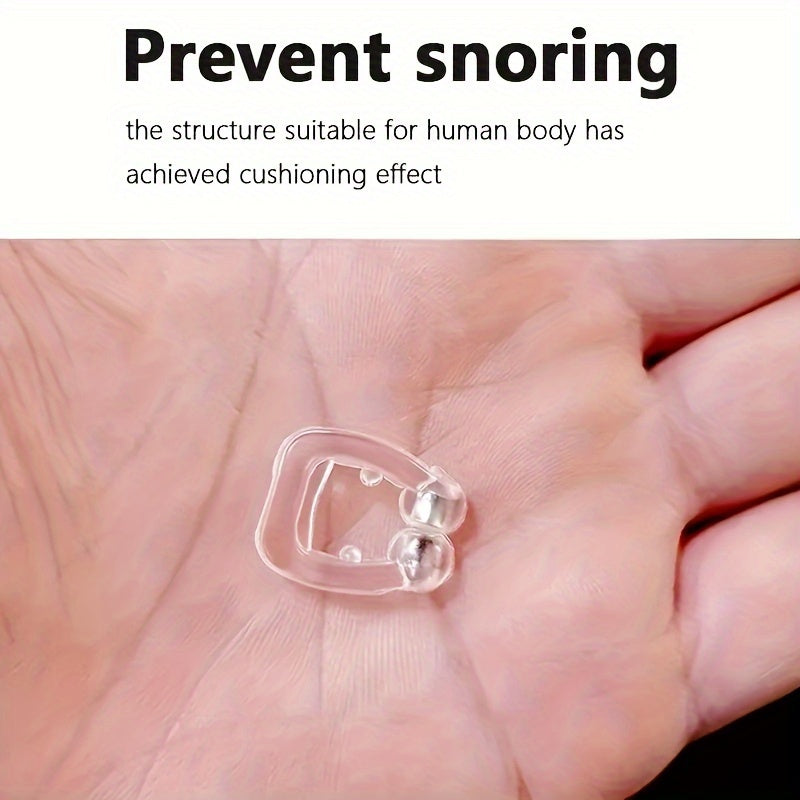 Anti-Snoring Magnetic Silicone Nasal Plug