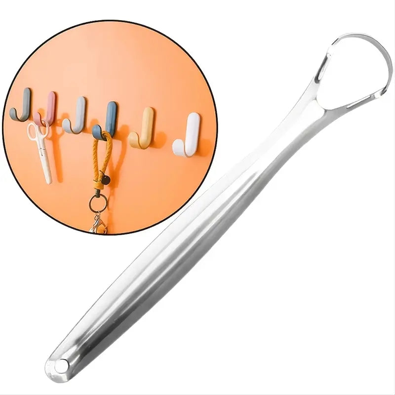 Portable Stainless Steel Tongue Scraper