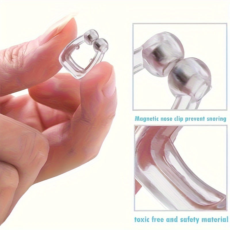 Anti-Snoring Magnetic Silicone Nasal Plug