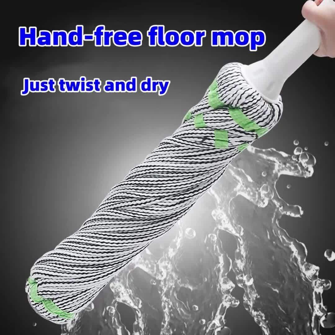 non-wet hand self-twisting water mop t